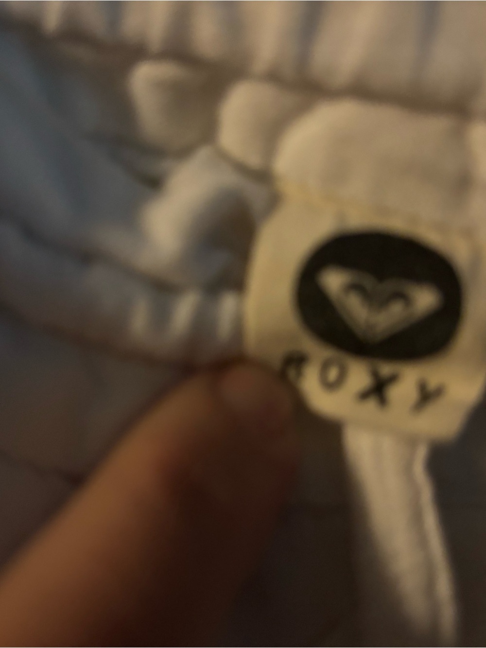 White Roxy Drawstring Beach Pants - Picture 2 of 15